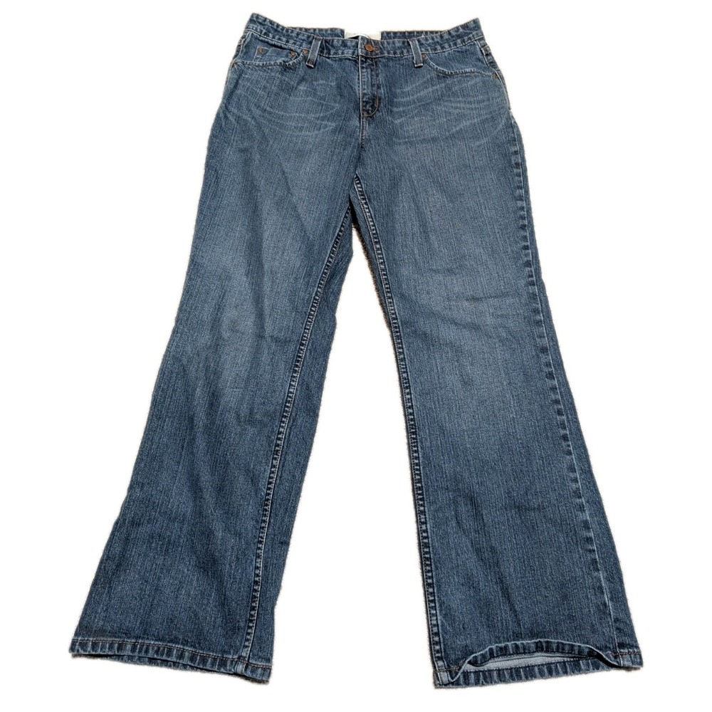 Levi's Signature Series Bootcut Jeans Women's 14 Blue Denim Pants EUC